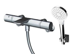 ◆在庫有り!∞TOTO 浴室用水栓金具【TBV01S02JA】(TBV01404JC+TBW01006JA) グローバル水栓 壁付サーモスタット混合水栓 コンフォートウェーブ めっき (旧品番 TBV01S02J)