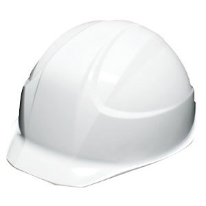 未来工業 工具【USH-2LWW】白 USメット (超軽量タイプ) 墜落・飛来落下・耐電用 (墜落用スチロール一体型)