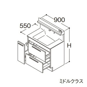 TOTO yLDSFB090BDADS1zʉϑ ~hNX IN^[u +̏dv[ JE^[800mm Ԍ900mm n 󒍐YkGAl