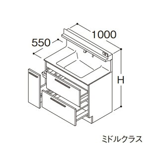 TOTO yLDSFB100CDRDS1zʉϑ ~hNX IN^[u 3WayLrlbg E JE^[850mm Ԍ1000mm n 󒍖1TkGAl