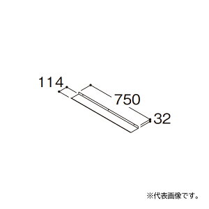 ●TOTO 【LCFM075GGG1G】化粧棚 オクターブスリム 間口750 受注約1週〔GA〕