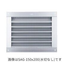 楽天市場】角型ガラリステンレス sag－200x400の通販