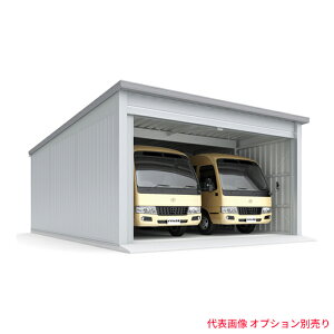 ●u.イナバ物置/稲葉製作所 倉庫【SGN-386GPB-2】SGN イナバ倉庫 一般型 ベタ基礎 2棟タイプ 注2週