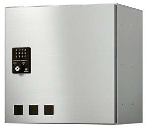 捺印なし 「捺印付タイプを同時購入必須商品」●u.田島メタルワーク【GX36K-36】集合宅配ボックス 小型荷物用 屋内・前入前出 ヘアライン 受注生産
