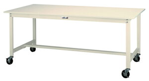 ��u.���}�L��/�R���H�ƁySWSC-1260-II�z���[�N�e�[�u�� 300�V���[�Y �ړ��� H740mm �X�`�[���V�� �A�C�{���[ �g����