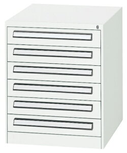 ●u.ヤマキン/山金工業【PA-706W】保管庫 ツールキャビネット 軽中量タイプ(PA型) 6段 完成品