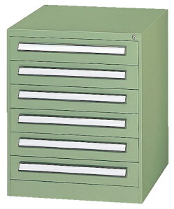 ●u.ヤマキン/山金工業【PA-706】保管庫 ツールキャビネット 軽中量タイプ(PA型) 6段 完成品