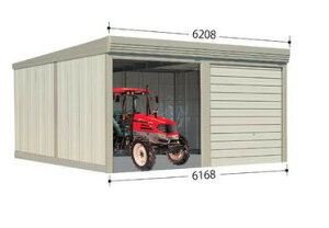 ●u.タクボ物置【SL-9365】一般型 標準型 ベルフォーマ オーバースライド扉 SL高さ3250 3連棟 受注生産