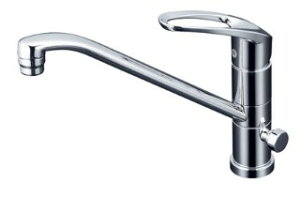 流し台用シングルレバー式混合栓(回転分岐孔付) KM5041CT