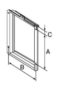 リンナイ ガス給湯器 部材【UOP-G030A-E】(23-8328) 扉内設置用取付BOX RUX-E2406・E2016・E1616シリーズ用〔GH〕