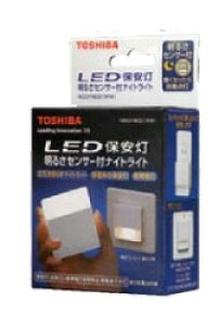 Я東芝 電設資材【NDGY9632(WW)】E’s配線器具 LED保安灯明るさセンサー付ナイトライト カラーパッケージ 受注生産