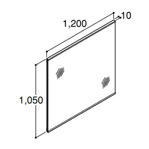 INAX/LIXIL ʉϑyMDCX-1201XzhDPAEJE^[ ~[Lrlbg 1ʋ ƖȂE~߃R[gȂ Ԍ1200 1TkGEl