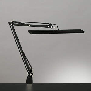 山田照明/YAMADA 【Z-90B】ブラック アームライト LED一体型 昼光色(7800K) 連続調光 クランプ式 Z-LIGHT(ゼットライト)〔FH〕