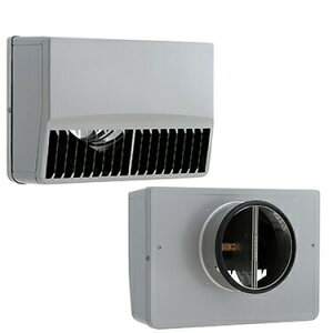 ユニックス 換気口【SSCG125BLDSP】角型防音カバー 縦ガラリ 左吹き 防火ダンパー 72℃型式〔HF〕