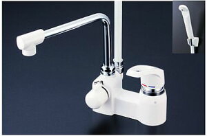 Kvk デッキ形シングルレバー式シャワー Kf6004 水栓金具 価格比較 価格 Com