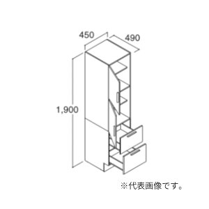 INAX/LIXIL ʉϑ NByRBS-455-Azg[Lrlbg ~hO[h Ԍ450mm W^Cv LERp 󒍐YkHBl