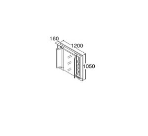 TOTO ϋyMMHF120G3GEH1GzOʋ ԂΉʗp x[VbNLEDƖ Ԍ1200mm 󒍖2TkGEl
