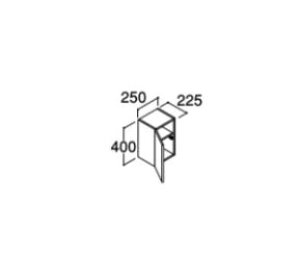 INAX/LIXIL sAyARK-252Cz~hO[h ~hLrlbg Ԍ250mm 󒍐YkHJl