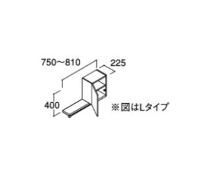 INAX/LIXIL sAyARK-752Fz~hO[h h[Lrlbg Ԍt Ԍ750`810mm 󒍖1TkHJl