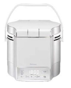 ●ψパロマ ガス炊飯器【PR-M09TV】マイコン電子ジャー付 炊きわざ プレミアムシルバー×アイボリー 0.9L・5合