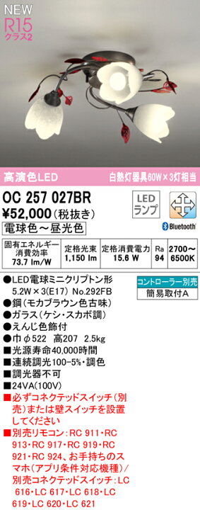 楽天市場】βオーデリック/ODELIC【OC257027BR】シャンデリア 高演色LED Bluetooth 調光・調色 LEDランプ コントローラー別売 : あいあいショップさくら 楽天市場】βオーデリック/ODELIC【OC257027BR】シャンデリア 高演色LED Bluetooth 調光・調色 LEDランプ コントローラー別売 : あいあいショップさくら