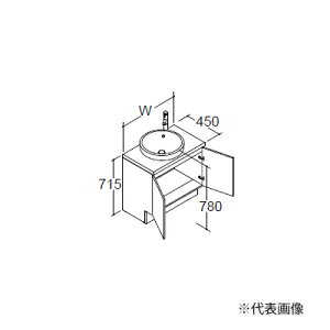 INAX/LIXIL ʉϑyNSYJN-60YE5YzGX^ ϑ{ YL-2841 ^Cv VOo[ Ԍ600mm 󒍐YkGAl