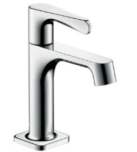 ハンスグローエ【34130000】アクサーチッテリオM トイレ手洗器用単水栓 (ポップアップ引棒無)〔EI〕