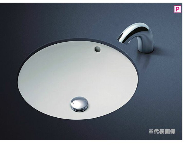 楽天市場】○TOTO カウンター式洗面器【L530】(洗面器のみ) 丸形洗面器 