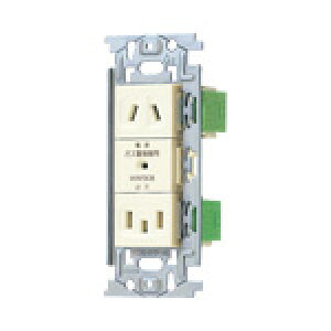 パナソニック 配線器具【WN1908】埋込ガス警報器(DC24Vプラグ式)用コンセント 受注約30日