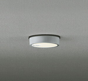 βオーデリック/ODELIC 【OG254538R】エクステリア LED軒下灯 防雨型 高演色LED 電球色 人感センサーON-OFF型 LED一体型 マットシルバー 軒下取付専用