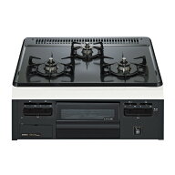 ●ノーリツ ビルトインコンロ【N3GV2RVQ1】メタルトップシリーズ 無水片面焼 温度調節機能なし グレーホ…