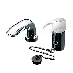 TOTO 台付シングル混合水栓(エコシングル、ハンドシャワー、ゴム 