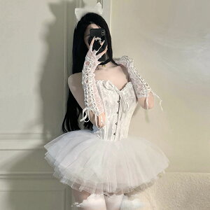 ハロウィン仮装 黒猫 コスプレ クロネコ コスチューム キャット 猫 猫耳 ネコ ねこ ネコ耳 コスプレ衣装 セクシー チュチュ スカート 可愛い レース キャット レディース 黒 動物 コスプレ ハ