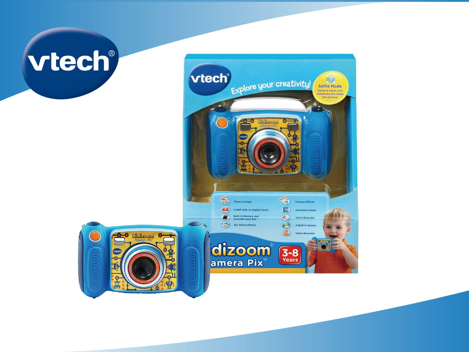 Camera Kids PAIYULE VTech KidiZoom Camera Pix Plus Deluxe Storage