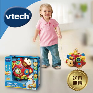 VTech ���B�e�b�N Crazy Legs Learning Bug �y�y�����e���g�E���V�e�q�z1�� 2�� 3�� �p�� �m��ߋ� �^�n���V�� �p�� �m��ߋ� �������� �A���t�@�x�b�g ���� �l�C�e�B�u ���a���� �N���X�}�X �v���[��