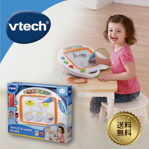VTech BebN Stencil & Learn Studioyׂ邨G{[hzp mߋ 3 4 5 6 j̎q ̎q ct w  lCeBu  w a j NX}X v[