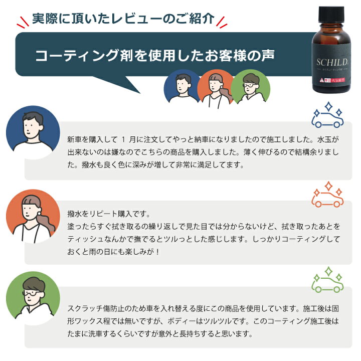 楽天市場 ガラスコーティング剤 車 撥水 Schild 25ml ガラスコーティング コーティング 硬化型 業務用 ワックス 不要 カーコーティング剤 超撥水 ガラスコーティング剤ならschild コーティング剤のアイアイシー