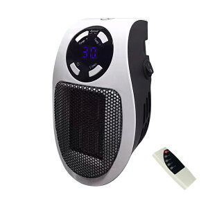 セラミックヒーター 壁掛け 小型 速暖 電気ストーブ ワイヤレス コンセント式 電気ファンヒーター 寝室 リビング 子供部屋 書斎 省エネ 壁付け ファンヒーター 即暖 防寒対策グッズ セラミ