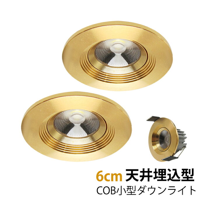 楽天市場】ダウンライト LED 天井照明器具 50φ 埋め込み 交換 天井 