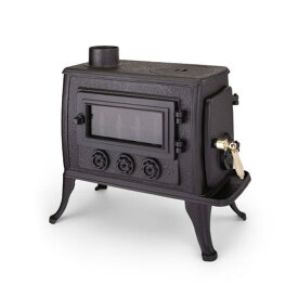 薪ストーブST-2103DX　暖房面積約15～20坪　煙突径105mm　インターファームプロダクツ　鋳物 リビング　居間　暖炉　まきストーブ　自宅用