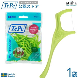 TePe �e�y �f���^���t���X GOOD Mini Flosser �O�b�h�~�j�t���b�T�[ 1�܁y36�{���z���ɂ��₳����