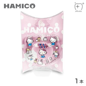 (メール便送料無料)HAMICO ハミコ ベビー歯ブラシ ハローキティ水玉 子ども・赤ちゃん用(1本)