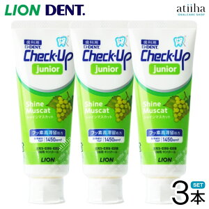 �y���������zLION ���C�I�� �������� Check-Up junior �`�F�b�N�A�b�v�W���j�A 70g �V���C���}�X�J�b�g�y3�{�z