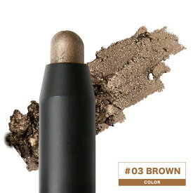 【P3倍★21日9時迄】ウィッチズポーチ フィット スティックシャドウ 03 ブラウン(パールシャドウ アイシャドウ 汗 水に強い ウォータープルーフ 韓国コスメ プチプラコスメ 涙袋 高発色 韓国メイク 韓国 メイクアップ メイク)