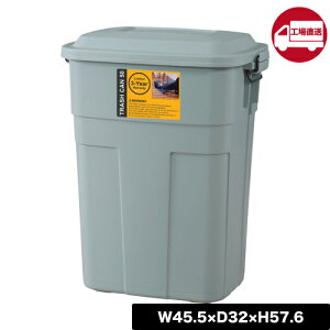 [���[�J�[����] �yLFS-936GR�z �g���b�V���J�� 50L(�S�~�� 50L �_�X�g�{�b�N�X �y�[���{�b�N�X ���[ ���� �������� ��e�� �_�X�g�{�b�N�X �A���e�B�[�N �������� �X�`�[�� ���r���O �V���� �l�C 