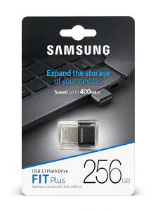 �T���X��(SAMSUNG) Fit Plus 256GB 400MB/S USB 3.1 Flash Drive MUF-256AB/EC