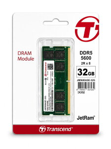 �g�����Z���h �m�[�gPC�p������ PC5-44800(DDR5 5600) 32GB 1.1V 262pin SO-DIMM 2Rx8 (2Gx8) CL46