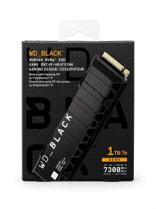 Western Digital �E�G�X�^���f�W�^�� WD BLACK M.2 SSD ���� �q�[�g�V���N���� 1TB PS5����m�F�� NVMe PCIe Gen4 x4 WDS100T2XHE-EC SN850X