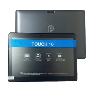 PRITOM �v���g�� 10�C���` �^�u���b�g WiFi���f�� �^�u���b�g 2GB RAM +64GB ROM Android13 IPS HD�X�N���[�� Bluetooth �P�[�X�t��