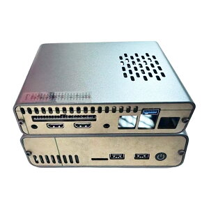 GeeekPi DeskPi Pro V2 2.5�C���` SATA HDD/SSD NAS�X�g���[�W�L�b�g�iRaspberry Pi 4�AICE�^���[�N�[���[�A�d���t���Z�b�g�g�b�v�{�b�N�X�Ή��ARaspberry Pi 4 Model B�Ή��j�iPi�{�[�h�͊܂܂�܂���j